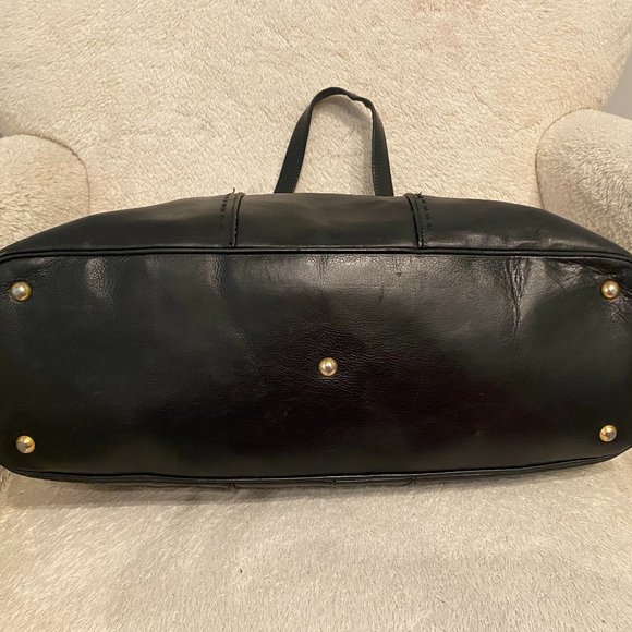 YSL YVES SAINT LAURENT MUSE --BLACK/GOLD HARDWARE - Picture 8 of 12